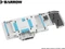 Barrow NVIDIA RTX 3090 LRC 2.0 Full Coverage GPU Water Block, MSI 3090 Ventus Aurora Vorschaubild