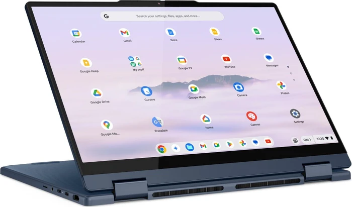 Lenovo Chrome 2in1 14ITN10 (Chromebook Plus 2-in-1 G10), Cosmic Blue, Core 3 N355, 8GB RAM, 256GB Flash, DE