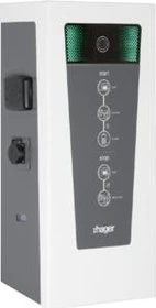 Hager E-Ladestation witty park 2x22kW 3P M3T2S M2TF IP54 IP, Ladedose