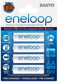Panasonic eneloop (Gen 3) Mignon AA NiMH 1900mAh, 4er-Pack