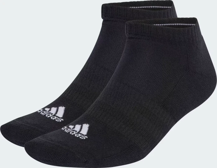adidas Cushioned Low Cut Socken schwarz/weiß, 3 Paare
