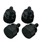 Thumbscrews grob, 4er Set, schwarz