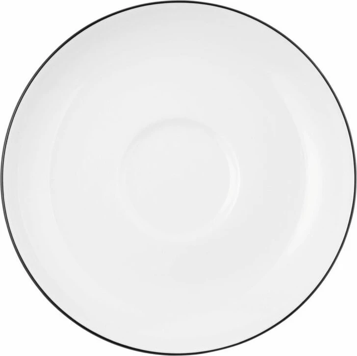 Seltmann Weiden Lido Black Line 10826 Tee-Untertasse 13cm