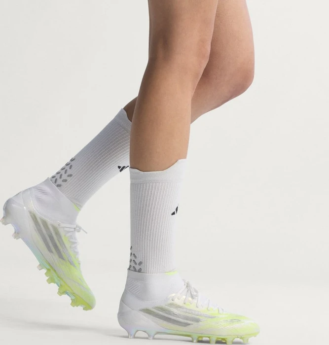 adidas F50 Sparkfusion Elite Mid cloud white/iron metallic/hi-res yellow (Damen)