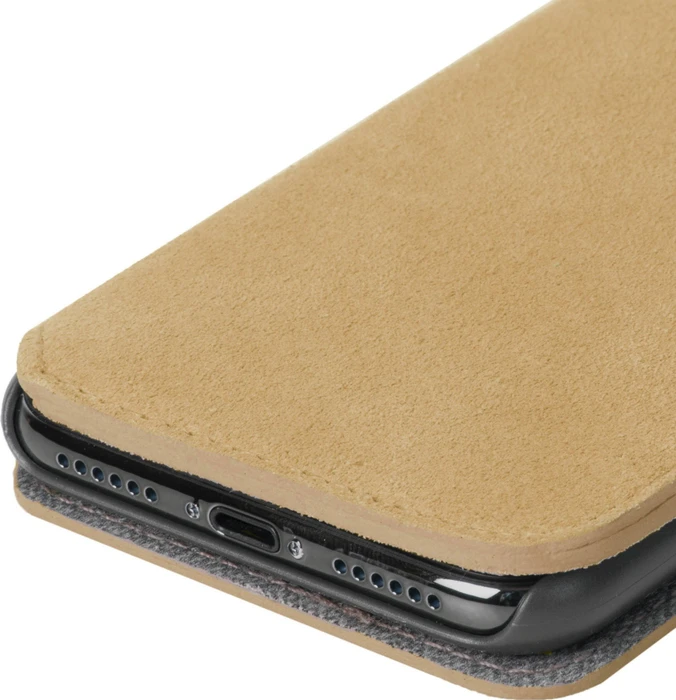 Krusell Broby 4 Card SlimWallet für Apple iPhone X/XS cognac-braun