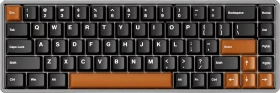 Akko MOD68 HE, Misty Black & Brown, LEDs RGB, hot-swap, AstroAim Magnetic, USB/Bluetooth, US