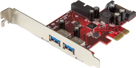 StarTech PEXUSB3S2EI, 2x USB-A 3.0, PCIe x1