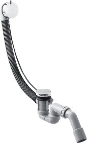 Hansgrohe Flexaplus S Komplettset Ablauf- und Überlaufgarnitur für Normalwannen