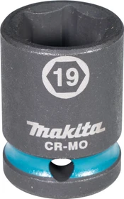 Makita Impact Black Außensechskant Steckschlüssel 1/2", 19x38mm