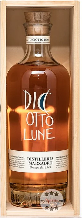 Marzadro Le Dic'otto Lune Grappa Stravecchia