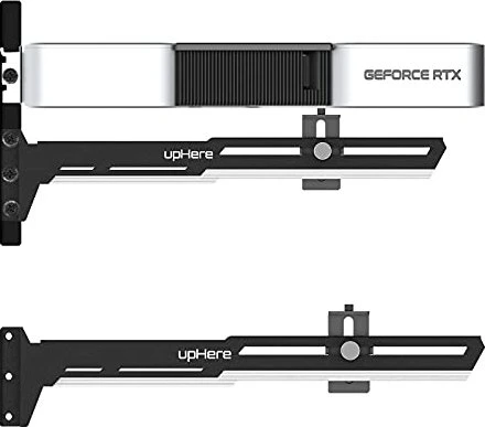 upHere Gaming G276, schwarz/weiß, Grafikkarten-Halterung 1-fach