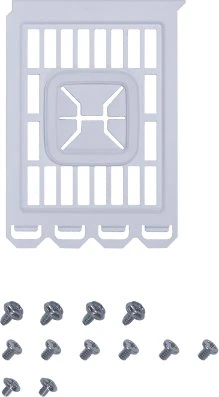 Lian Li Riser Card, inkl. PCI-Slot Blende für Lian Li A3-mATX, gewinkelt, PCIe 4.0, 150mm, weiß