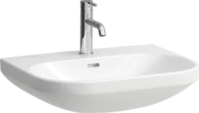 Laufen Lua Waschtisch 46x60cm, mit Überlauf, mit Hahnloch, weiß LCC