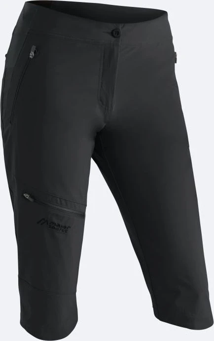 Maier Sports Inara Slim Capri Vario Hose 3/4 schwarz (Damen)