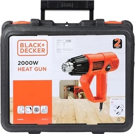 Black&Decker KX2001K Elektro-Heißluftgebläse inkl. Koffer