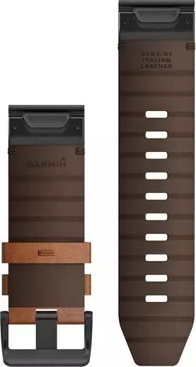 Garmin Ersatzarmband QuickFit 26 Leder chestnut leather