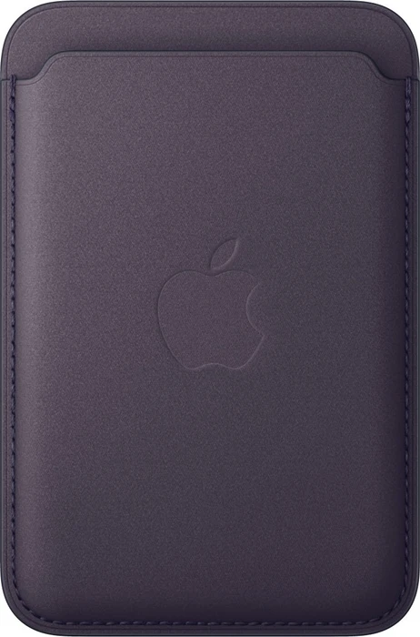 Apple iPhone Feingewebe Wallet mit MagSafe mitternachtsviolett