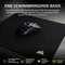 Corsair MM Gaming Mouse Pad - Medium 320x300mm, schwarz Vorschaubild
