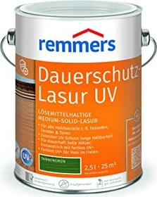 Remmers UV Dauerschutz-Lasur tannengrün, 2.5l
