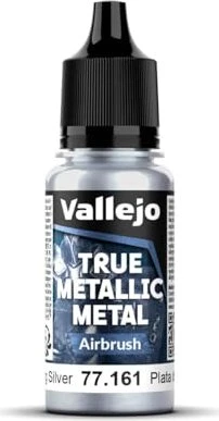 Vallejo True Metallic Metal Airbrush sterling silver, 18ml