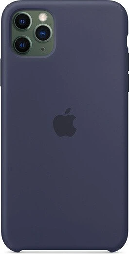 Apple Silikon Case für iPhone 11 Pro Max mitternachtsblau