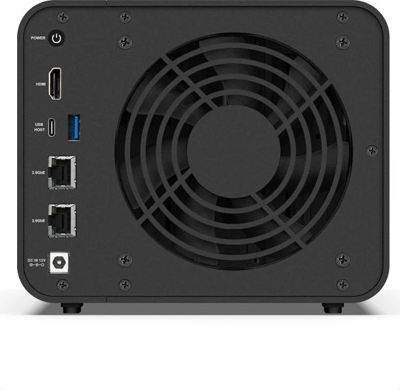 TerraMaster F4-424 Pro, Intel Core i3-N305, 32GB RAM, 2x RJ-45 2.5GBase-T, 1x USB-C 3.1