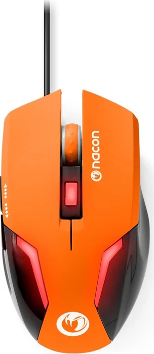 Nacon GM-105 Gaming Mouse orange/schwarz, USB