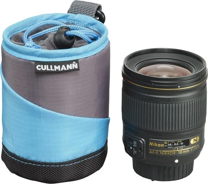 Cullmann Lens Container Small Objektivköcher blau/grau