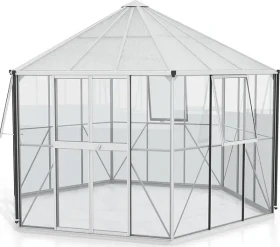 Vitavia Juno 9000 ESG/HKP Gewächshaus alu