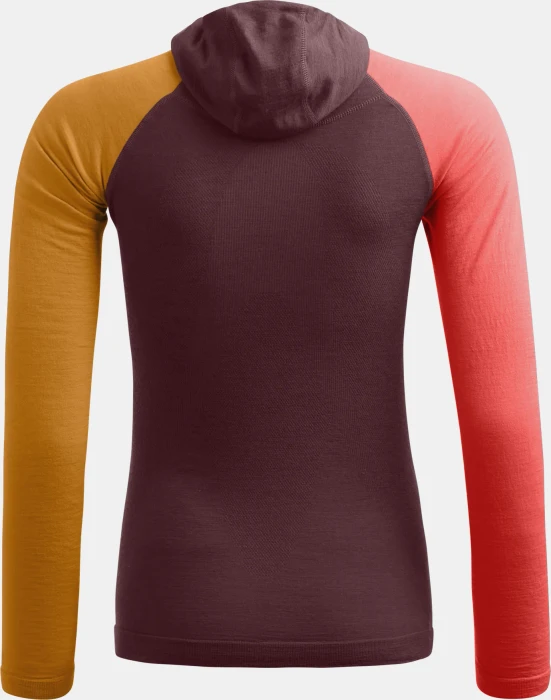 Ortovox 120 Comp Light Hoody Funktionsshirt langarm winetasting (Damen)