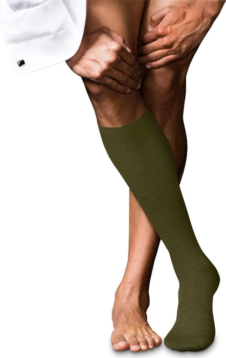 Falke No. 6 Finest Merino & Silk Socken artichoke (Herren)