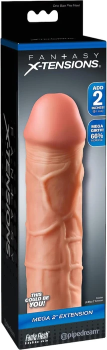 Pipedream Fantasy X-Tensions Mega Extension hautfarbe/hell