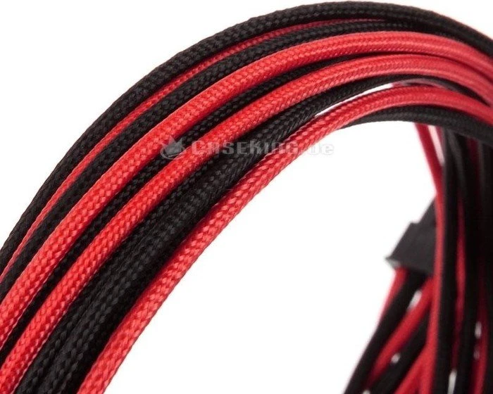 CableMod B-Series DPP ModFlex 10/11 Kabel Kit für Netzteile, schwarz/rot
