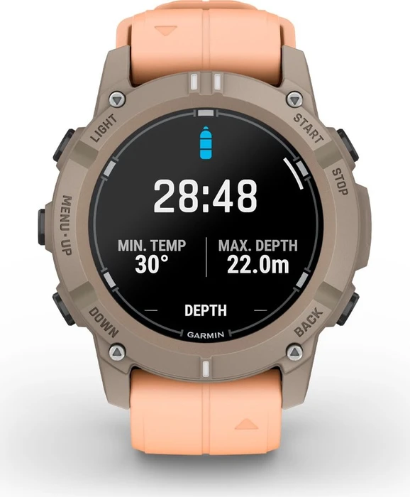 Garmin Descent G2 paloma/shell pink