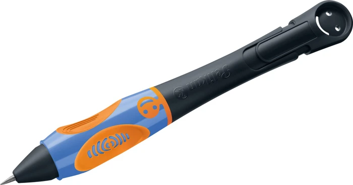 Pelikan griffix 2 Druckbleistift HB 2mm graphit, neon black, Linkshänder, Blister, 3 Minen