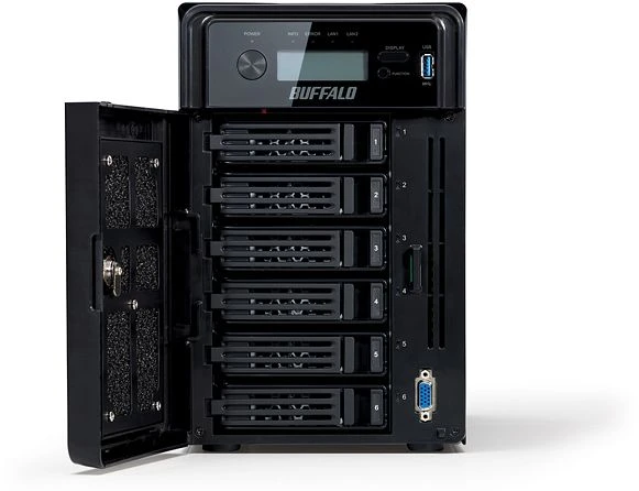 Buffalo TeraStation 5600 24TB, 2GB RAM, 2x RJ-45 1000Base-T, 3x USB-A 3.0