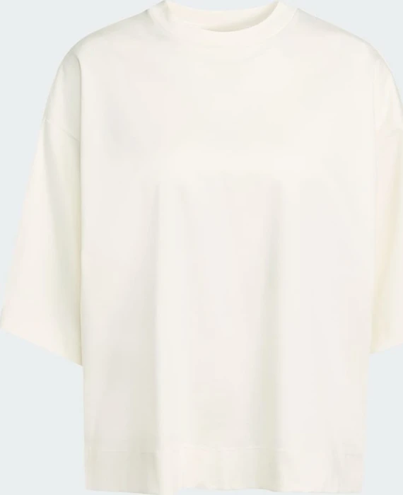 adidas ALL SZN Soft Lux Loose T-Shirt kurzarm off white (Damen)