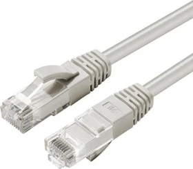 MicroConnect Patchkabel, Cat6, U/UTP, RJ-45/RJ-45, 10m, grau