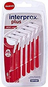 Dentaid Interprox Plus Interdentalbürste mini conical rot, 6 Stück