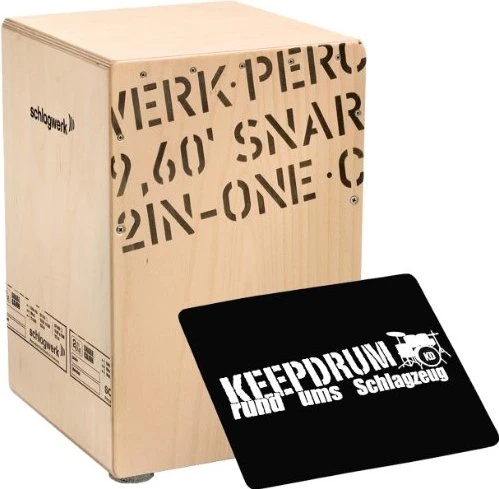 Schlagwerk Cajon 2inOne Snare Medium (verschiedene Farben)