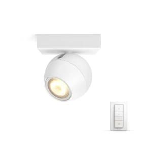 Philips Hue White Ambiance Buckram 1-flammig weiß