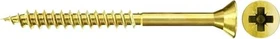 fischer ClassicFast FSPII CZP YC 500 PZ2 Spanplattenschraube, 4.5x40mm, 500 Stück