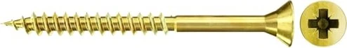 fischer ClassicFast FSPII CZP YC 500 PZ2 Spanplattenschraube, 4.5x40mm, 500 Stück