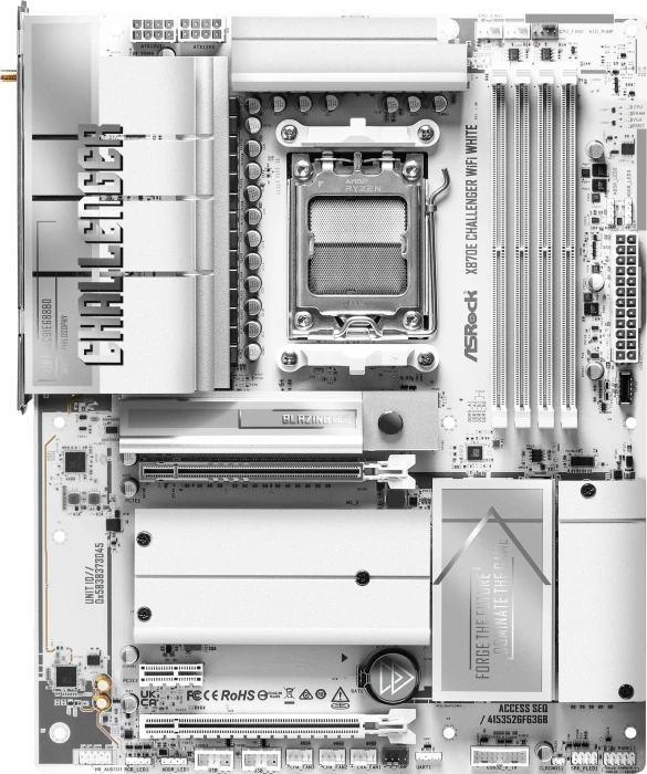 ASRock X870E Challenger WiFi White (AMD AM5)