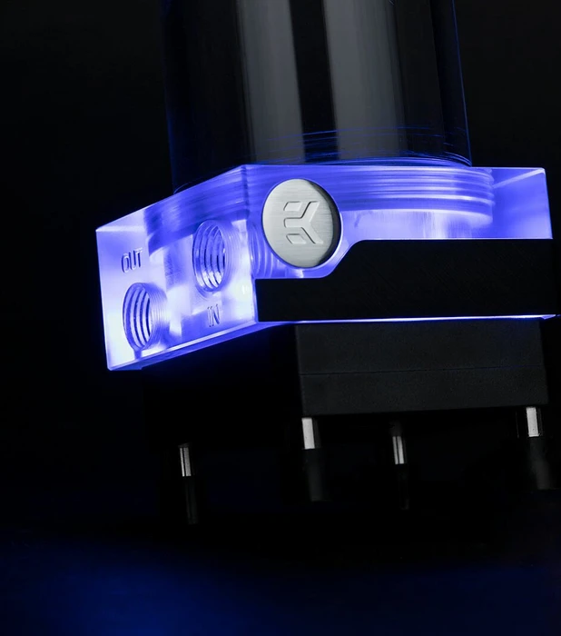 EK Water Blocks Classic Line EK-XRES 250 SPC PWM Classic RGB Acryl, mit Pumpe