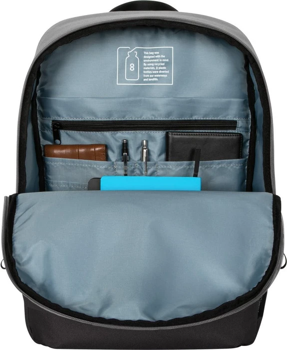 Targus Sagano EcoSmart 16" Notebook Pendler-Rucksack, schwarz/grau