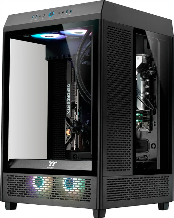 Thermaltake Triton v2, schwarz, Core i7-13700K, 32GB RAM, 2TB SSD, GeForce RTX 4080