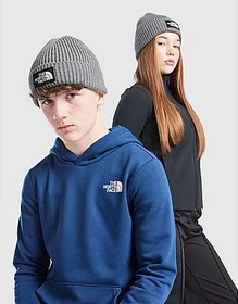 The North Face Box Logo Cuff Beanie tnf medium grey heather (Junior)
