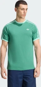 adidas 3-Streifen T-Shirt kurzarm blanch green/pulse mint (Herren)