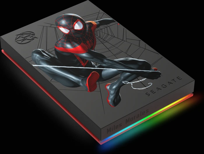 Seagate FireCuda Gaming HDD - Miles Morales Special Edition, 2TB, +Rescue, USB 3.0 Micro-B